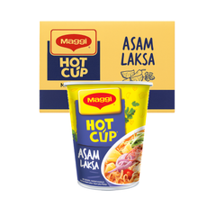 [CARTON] MAGGI Asam Laksa HOT CUP Noodles 59G X 54 (CUPS)