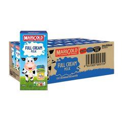 MARIGOLD UHT FULL CREAM MILK 200ML X 24 (TETRA)