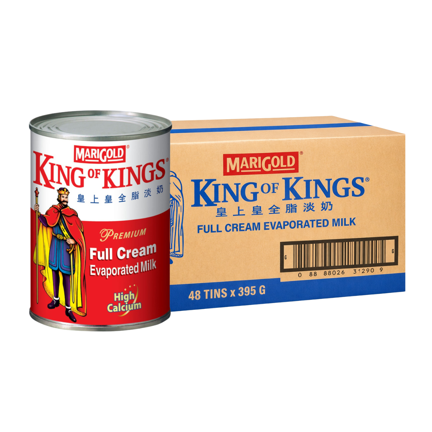 MARIGOLD King of Kings Evaporated Milk 395G X 48 (CAN)