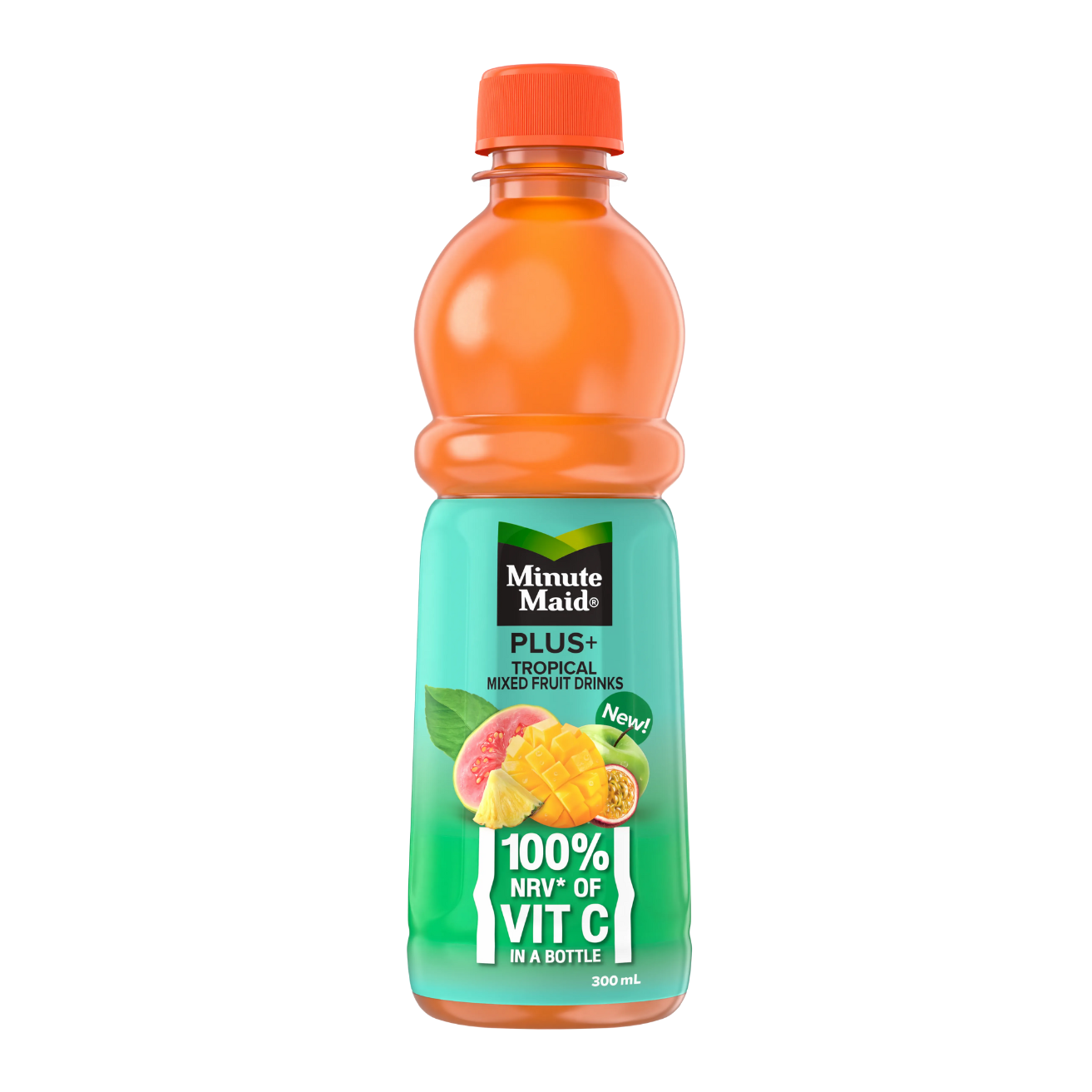 MINUTE MAID Plus Tropical 300ML X 24 (BOTTLE)