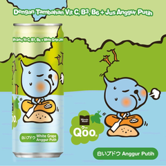 MINUTE MAID Qoo White grape 300ML X 24 (CAN)