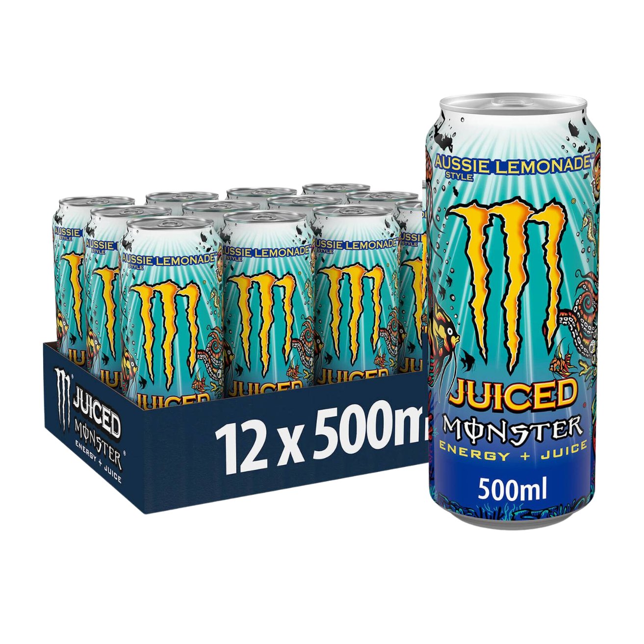 MONSTER ENERGY Aussie Lemonade 500ML X 12 (CAN)