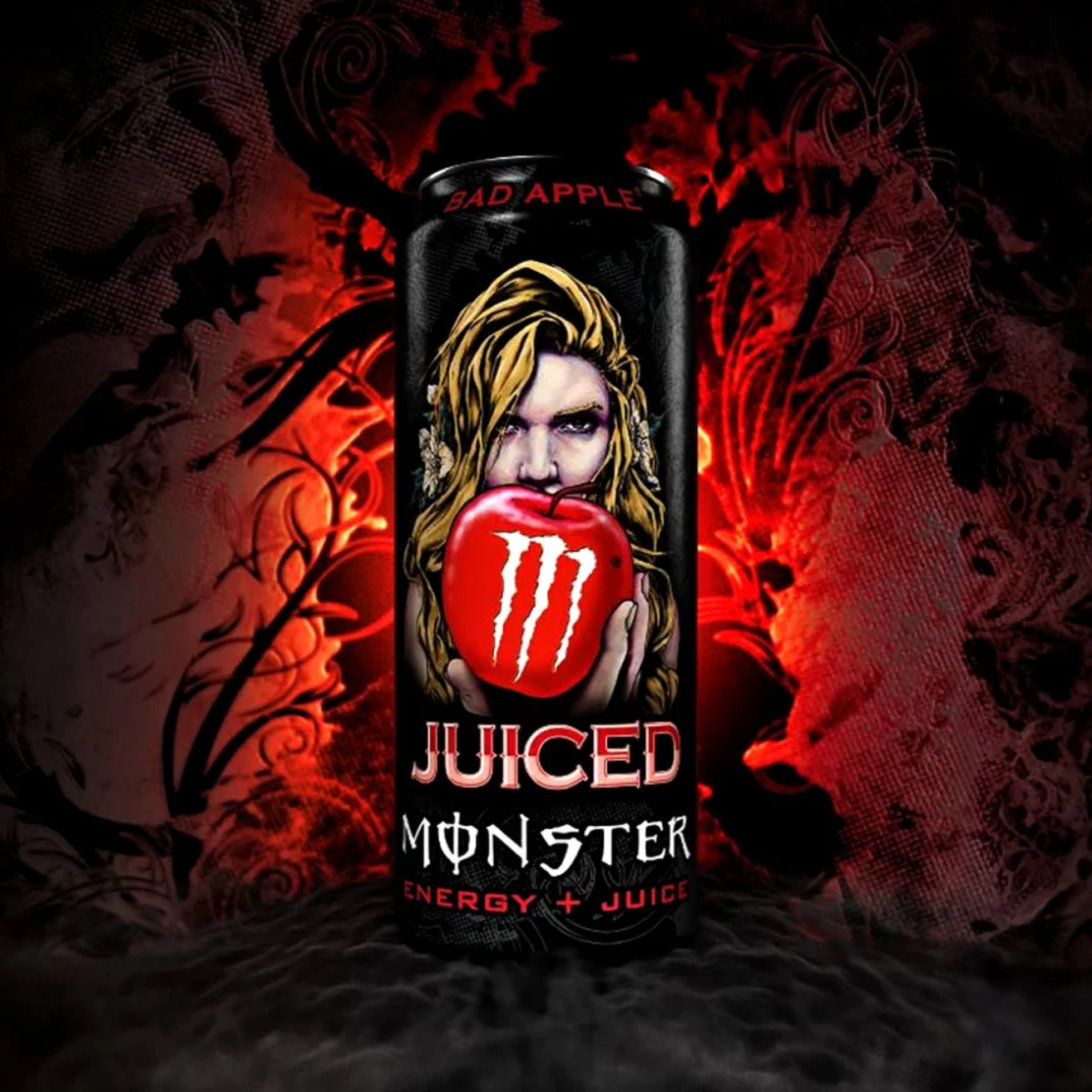 MONSTER ENERGY Bad Apple 500ML X 12 (CAN)