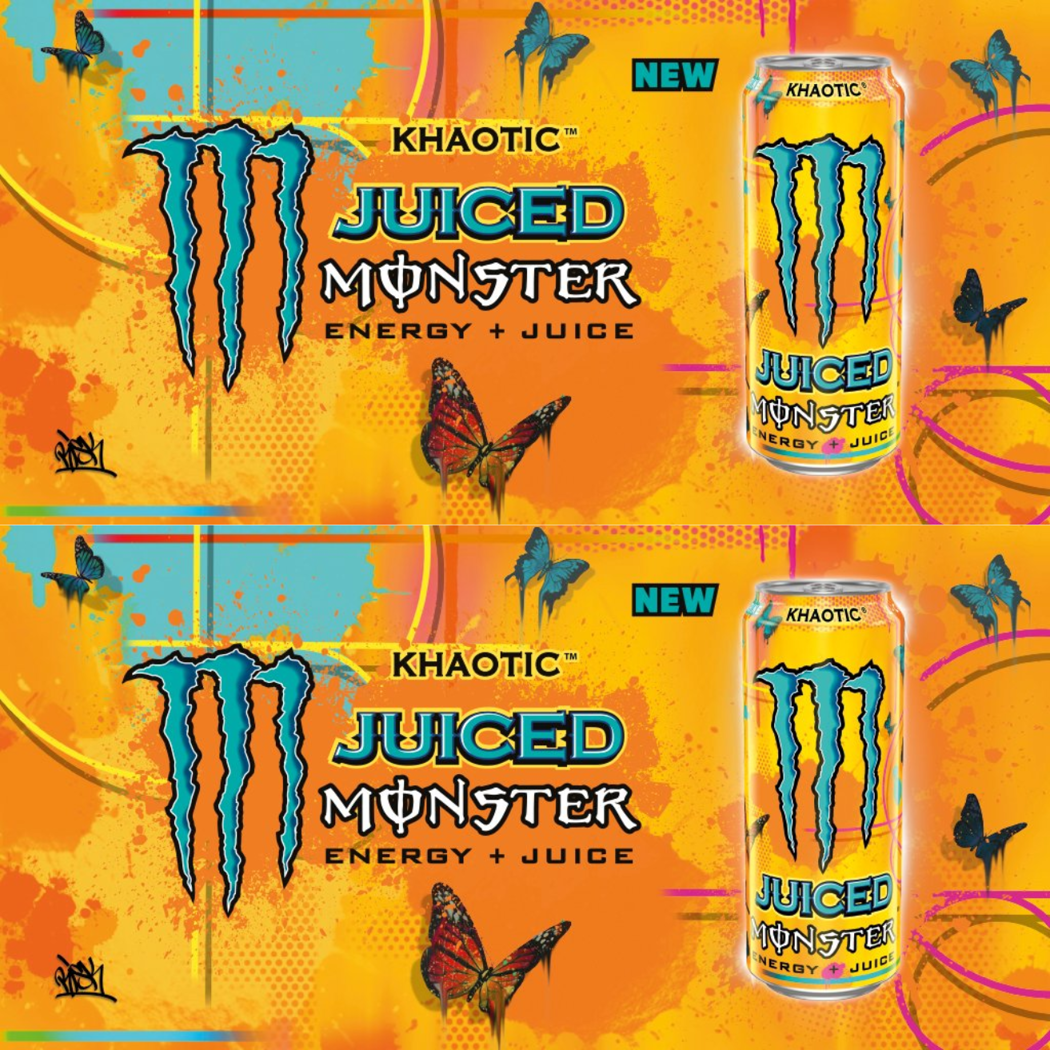 MONSTER ENERGY KHAOTIC 500ML X 12 (CAN)