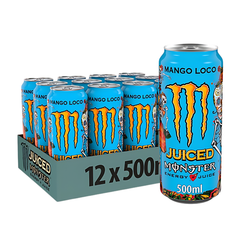 MONSTER ENERGY Mango Loco 500ML X 12 (CAN)