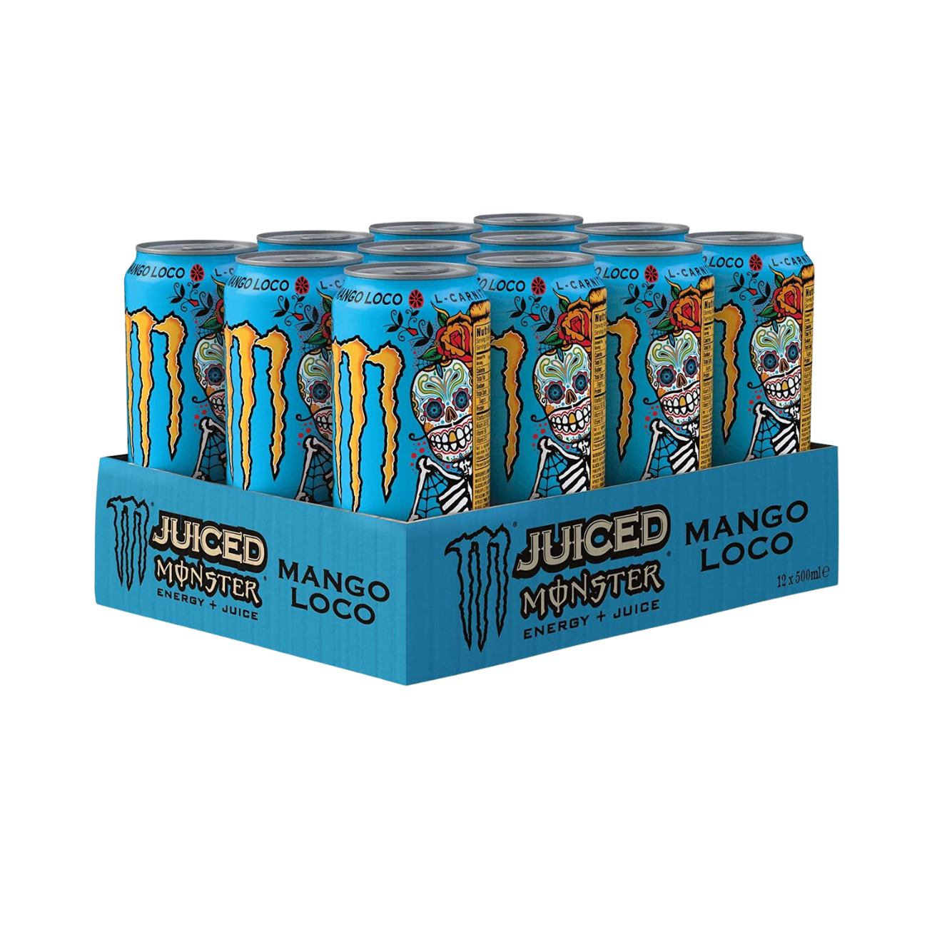 MONSTER ENERGY Mango Loco 500ML X 12 (CAN)