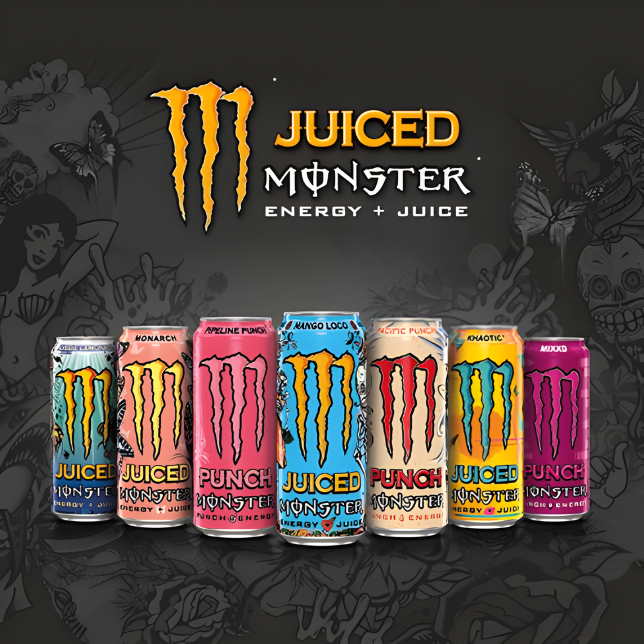 MONSTER ENERGY Monarch 500ML X 12 (CAN)