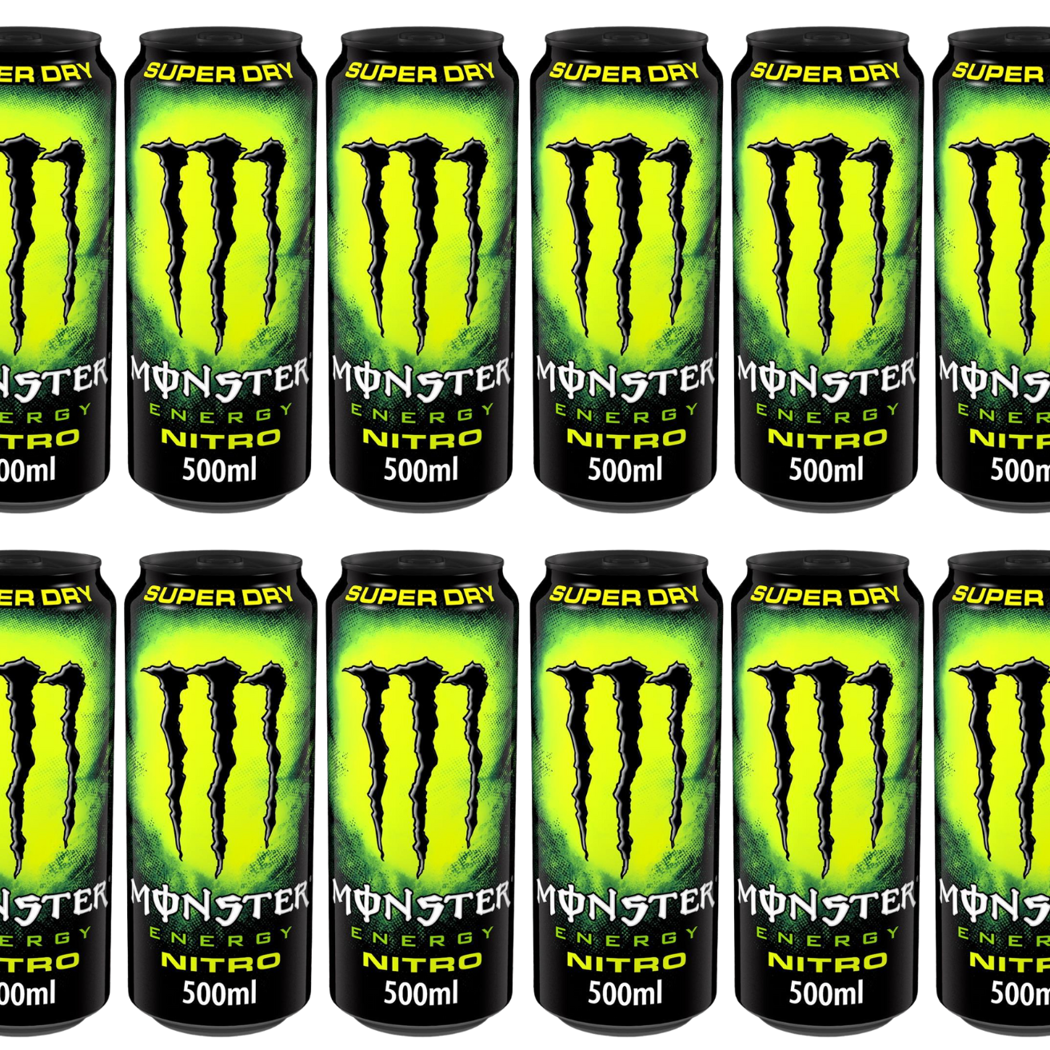 MONSTER ENERGY Nitro Super Dry 500ML X 12 (CAN)