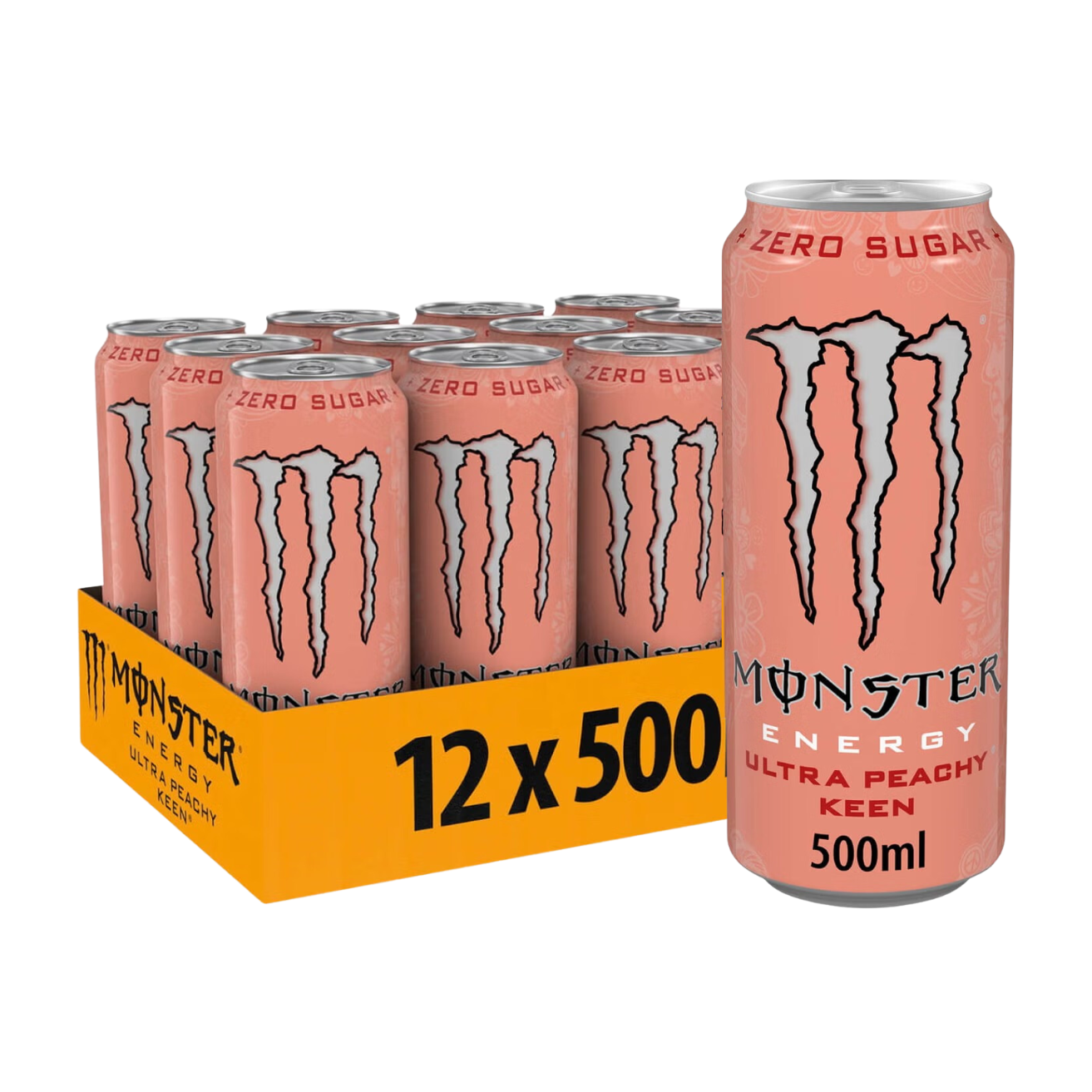 MONSTER ENERGY Ultra Peachy Keen 500ML X 12 (CAN)