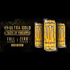 MONSTER ENERGY Ultra Gold 500ML X 12 (CAN)
