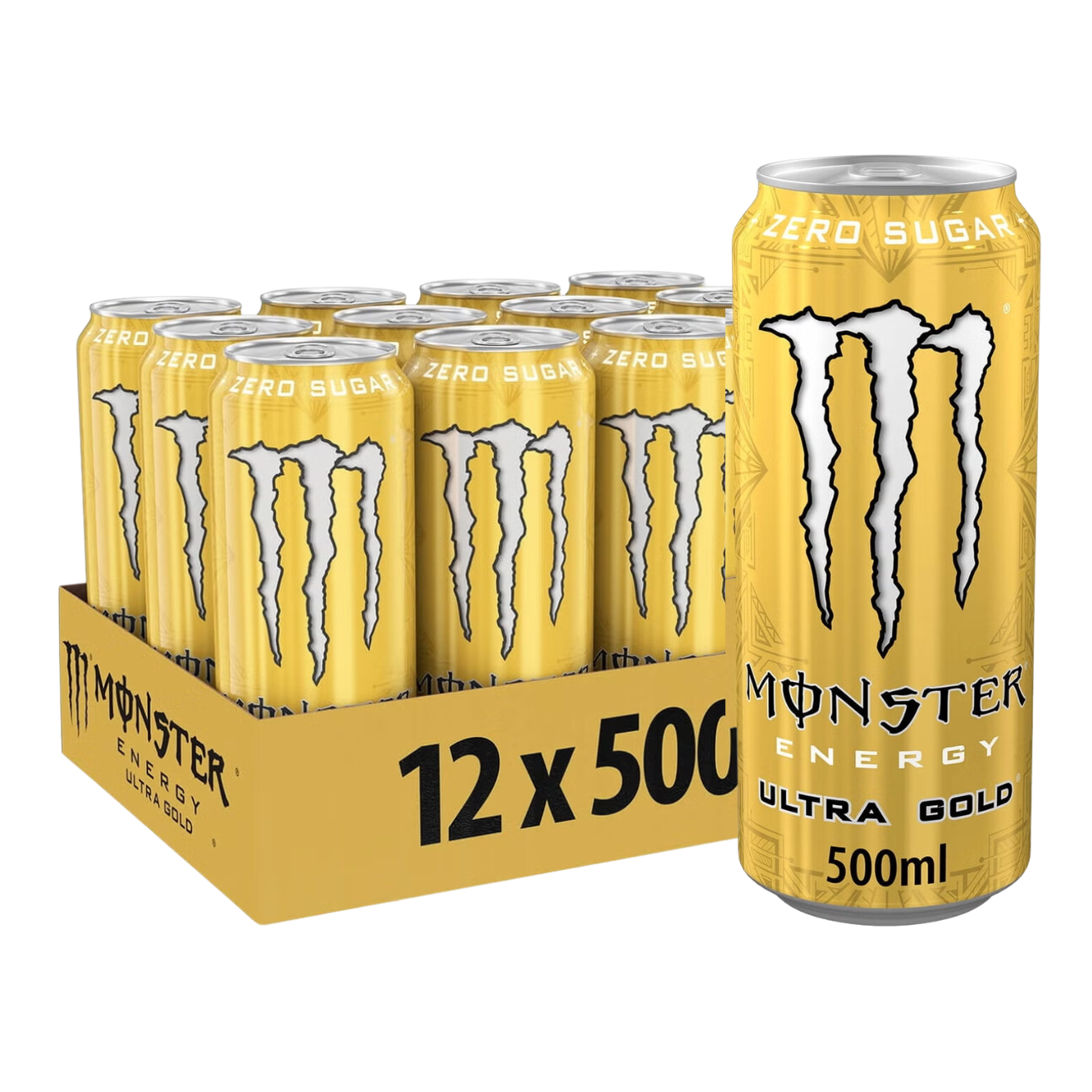 MONSTER ENERGY Ultra Gold 500ML X 12 (CAN)
