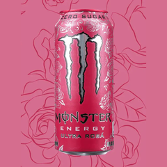 MONSTER ENERGY Ultra Pink Rosa 500ML X 12 (CAN)