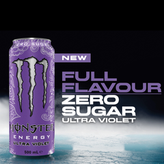 MONSTER ENERGY Ultra Violet 500ML X 12 (CAN)