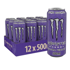 MONSTER ENERGY Ultra Violet 500ML X 12 (CAN)