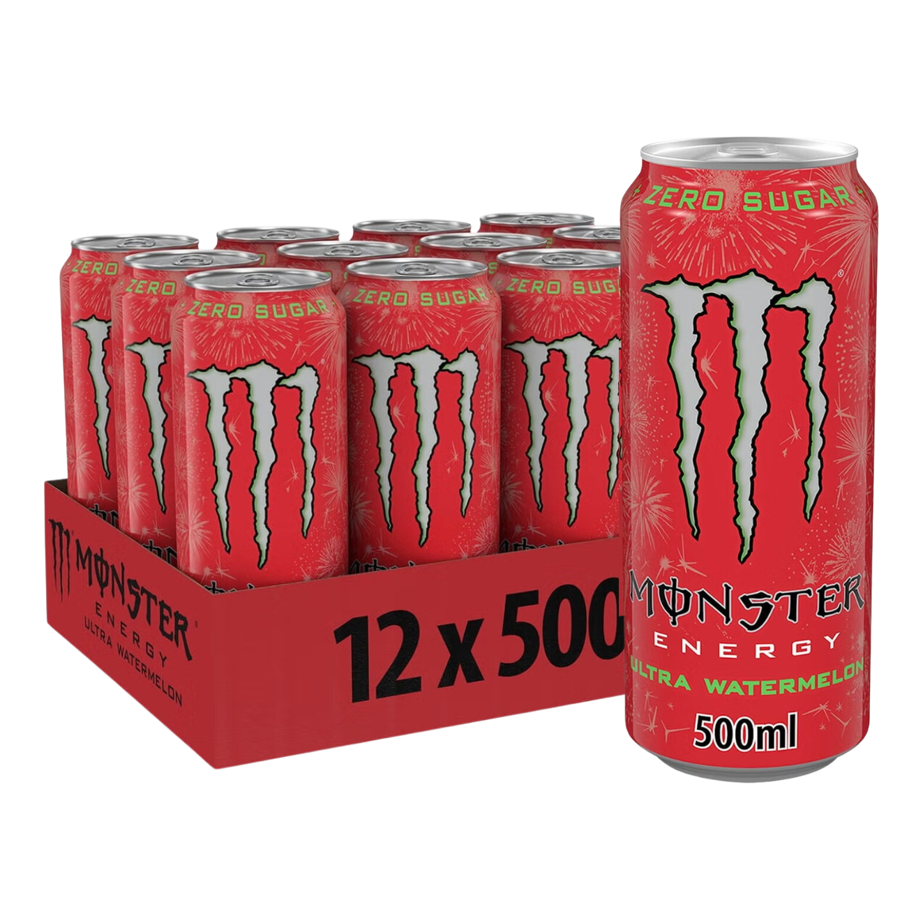 MONSTER ENERGY Ultra Watermelon 500ML X 12 (CAN)
