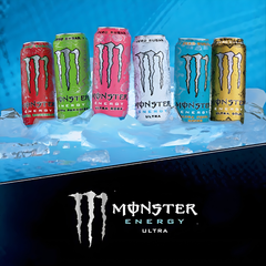 MONSTER ENERGY Ultra Zero 500ML X 12 (CAN)
