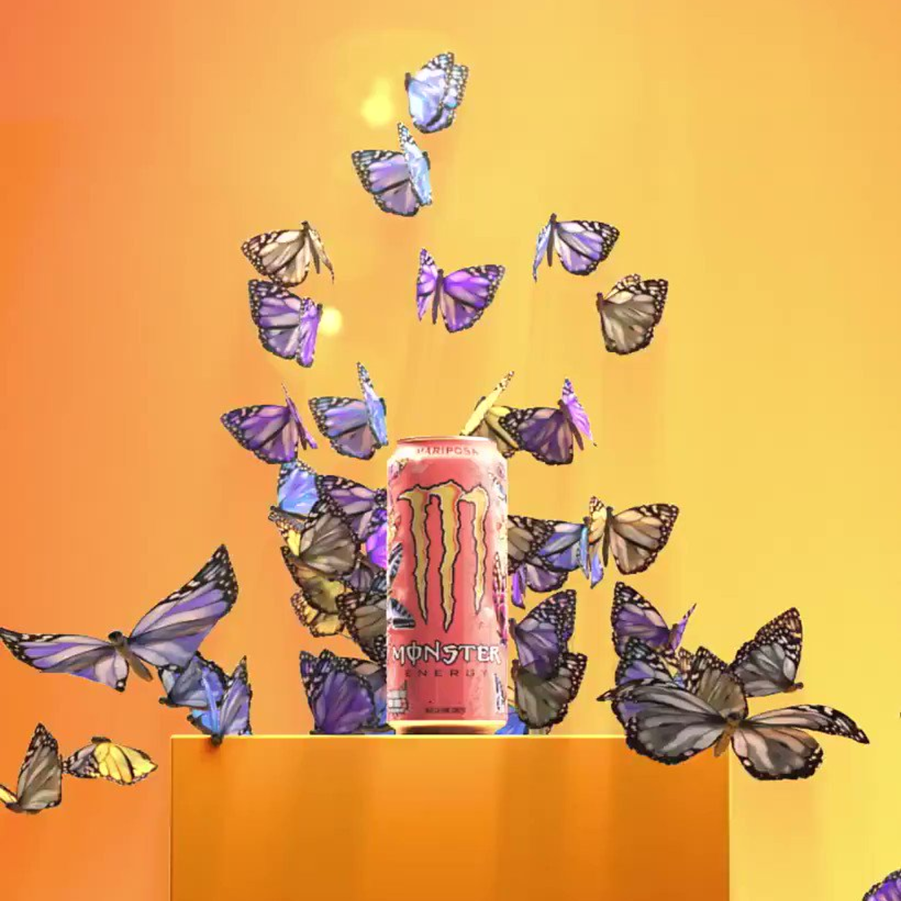 MONSTER ENERGY Mariposa 500ML X 12 (CAN)