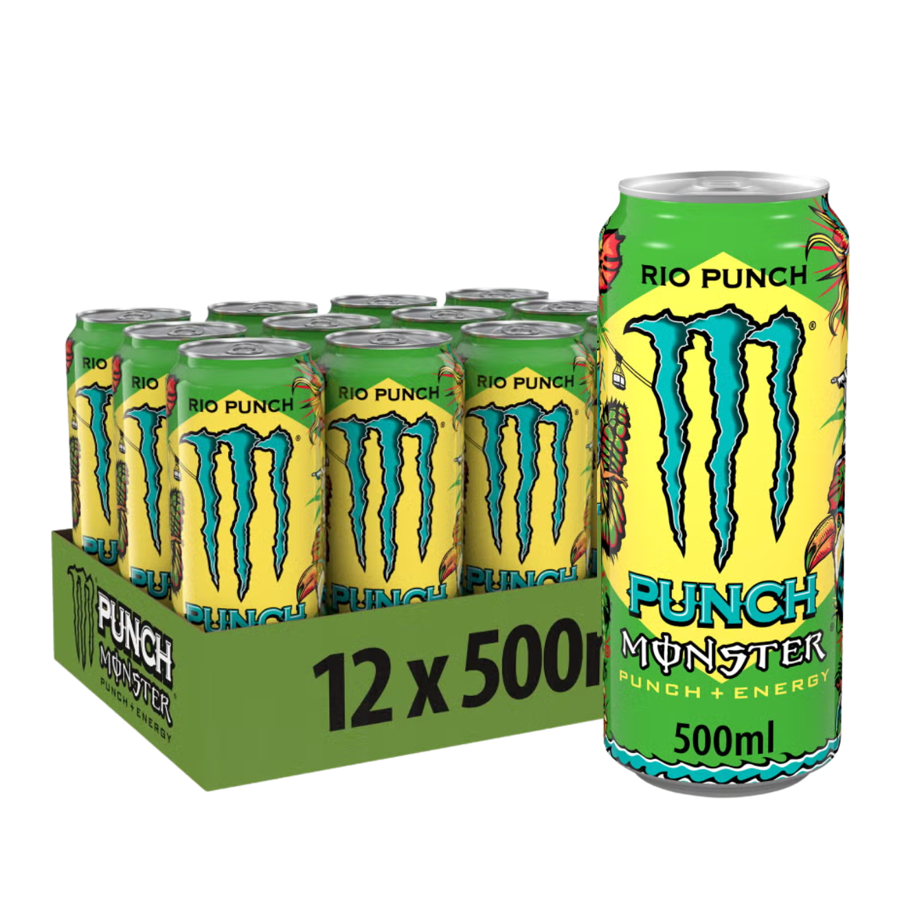 MONSTER ENERGY Rio Punch 500ML X 12 (CAN)