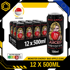MONSTER Bad Apple 500ML X 12 (CAN)