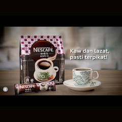 [TRIPLE PACK] NESCAFE KOPI O 2-IN-1 3 PACK X 15 STICKS X 16G (SACHET)