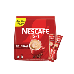 [CARTON] NESCAFE ORIGINAL 3 IN 1 24 PACK X 25 STICKS X 19G (SACHETS)
