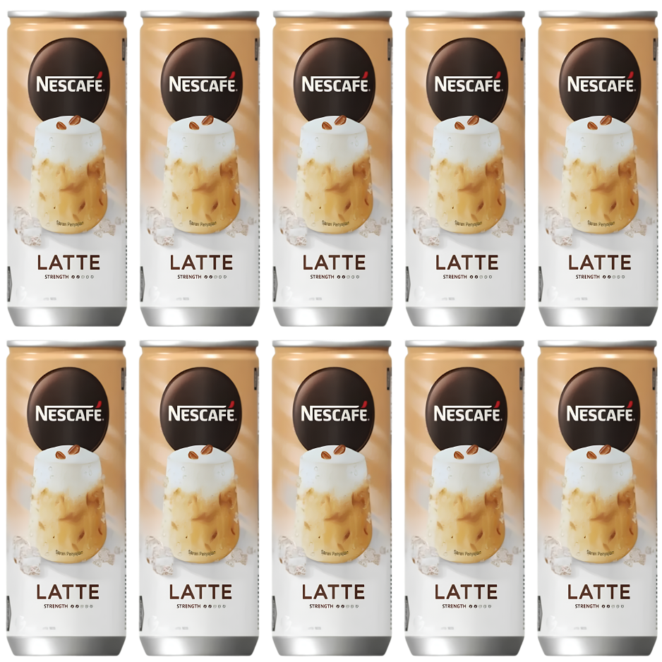 NESTLE Nescafe Latte RTD Kopi Susu 220ML X 24 (CAN)