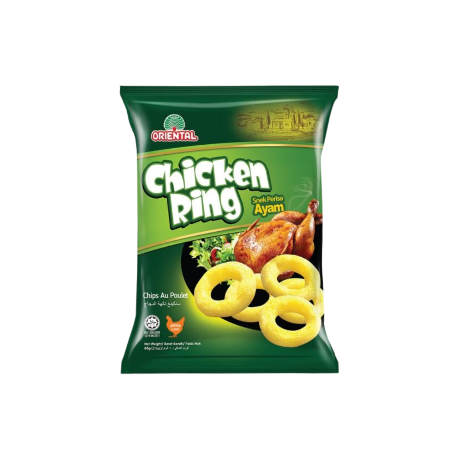 [CARTON] ORIENTAL Chicken Rings 60 X 60G (PACKETS)