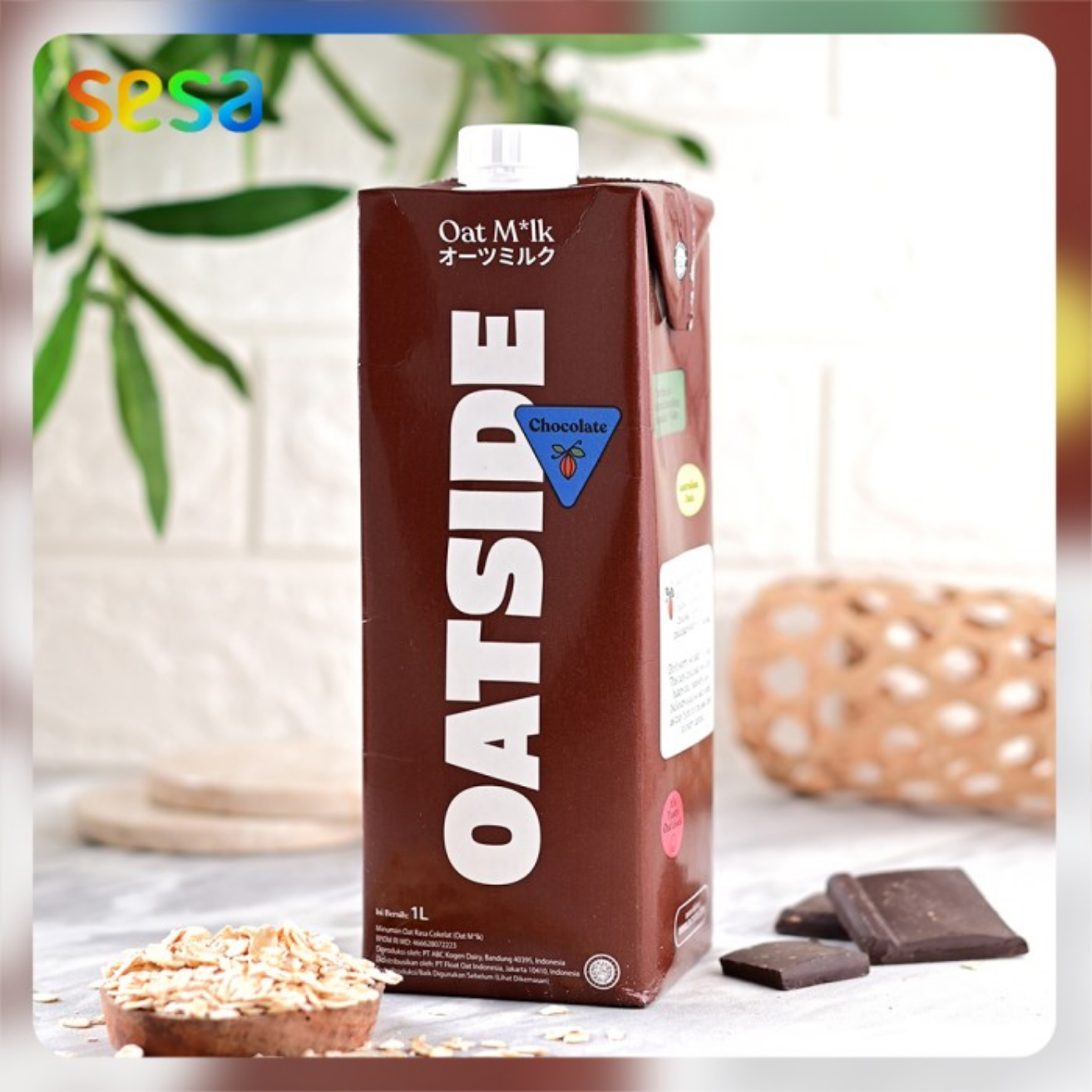 OATSIDE Chocolate Edition Oat Milk 1L X 6 (TETRA)