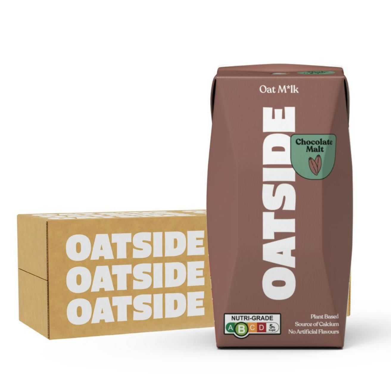 [STRAW] OATSIDE Chocolate Malt 200ML X 24 (TETRA)