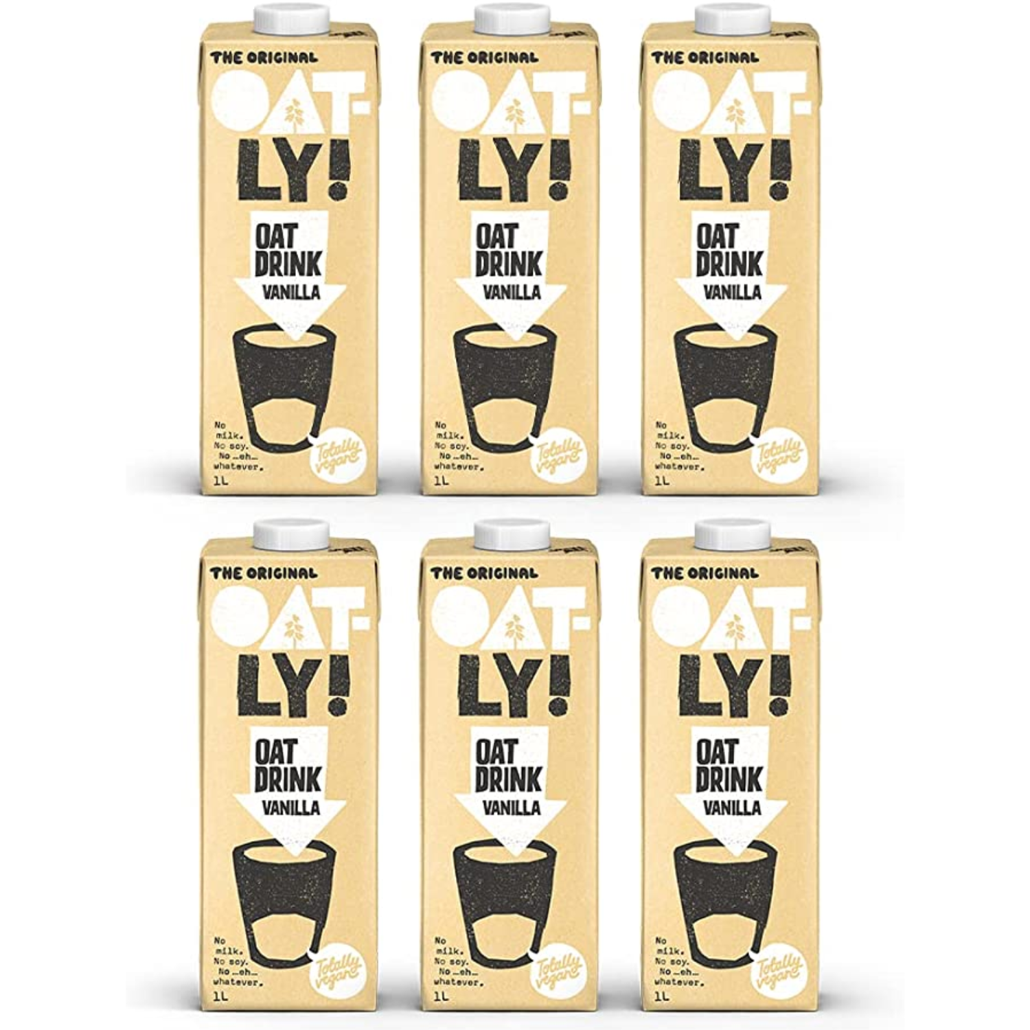 OATLY Vanilla Oat Milk 1L X 6 (TETRA)