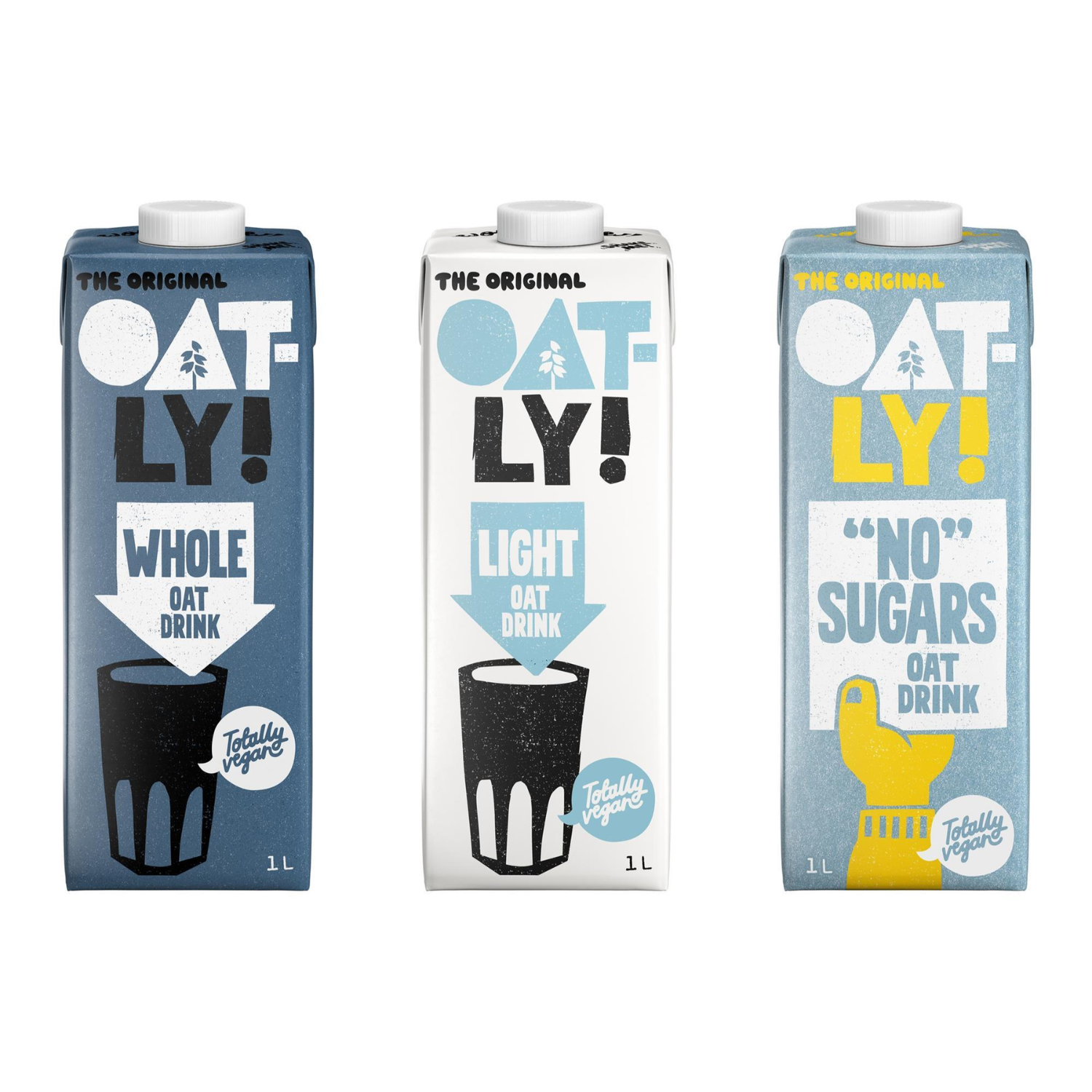 OATLY Original NO SUGAR Oat Milk 1L X 6 (TETRA)