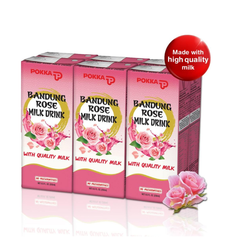 POKKA Bandung Rose Milk 250ML X 24 (TETRA)
