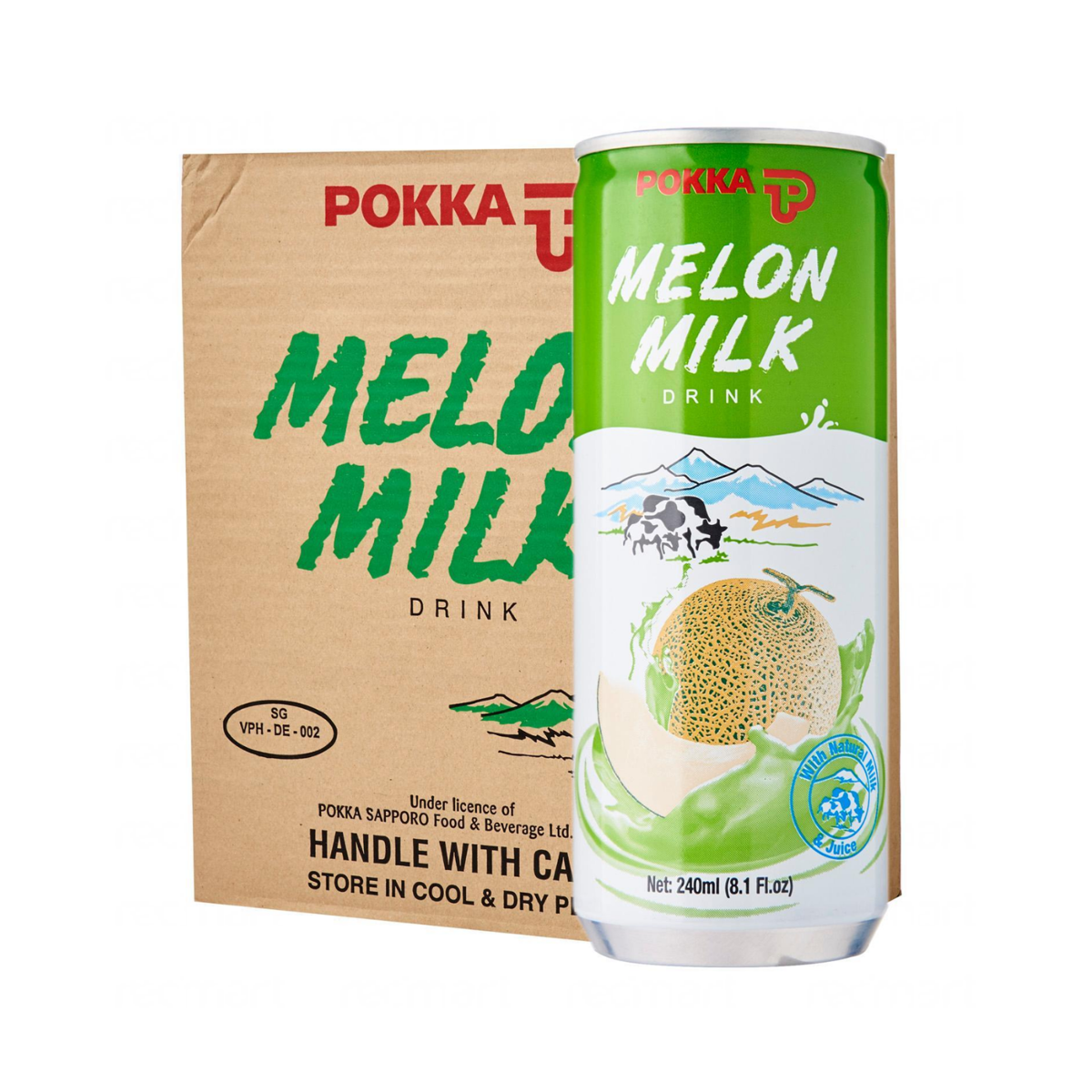 POKKA Melon Milk 240ML X 30 (CAN)