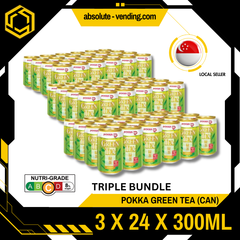 [TRIPLE BUNDLE] POKKA Jasmine Green Tea (CAN) 300ML X 24 X 3