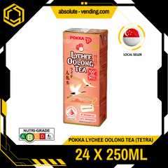 POKKA Lychee Oolong Tea 250ML X 24 (TETRA)