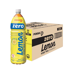 POKKA Ice Lemon Tea Zero 1.5L X 12 (BOTTLE)