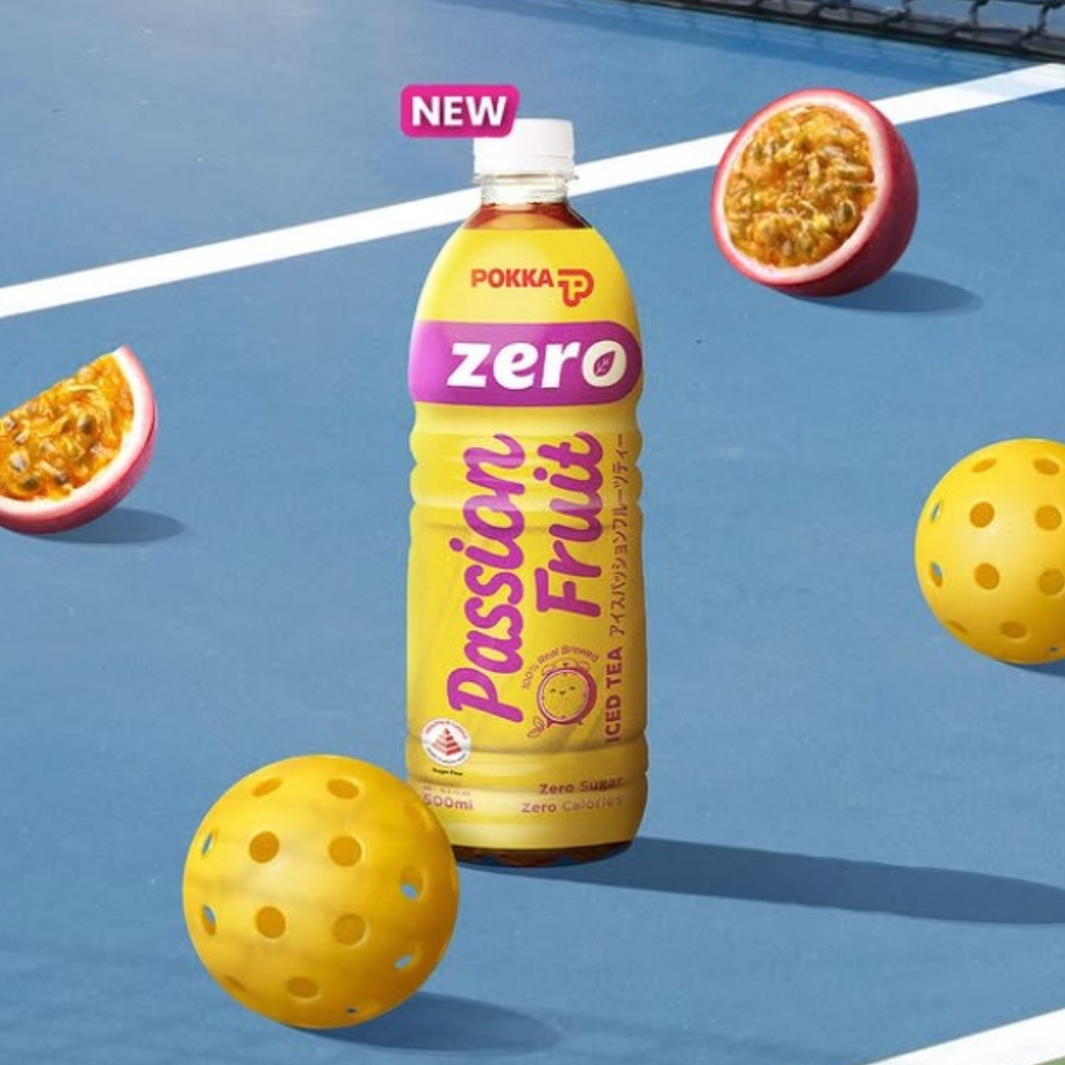 POKKA Passion Fruit Zero 1.5L X 12 (BOTTLE)