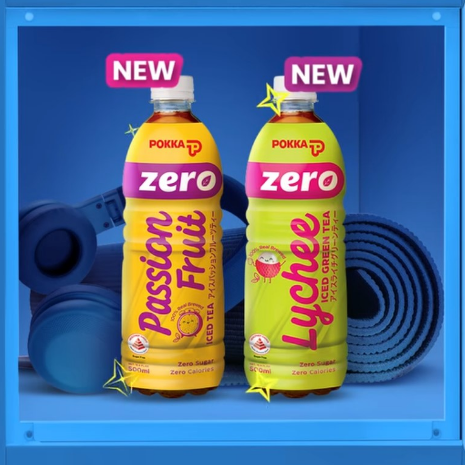 POKKA Passion Fruit Zero 1.5L X 12 (BOTTLE)