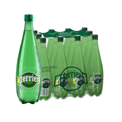 [CARTON] PERRIER Original Sparkling Mineral Water 1L X 12 (PLASTIC BOTTLES)