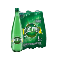 [SINGLE PACK] PERRIER Original Sparkling Mineral Water 1L X 6 (BOTTLE)