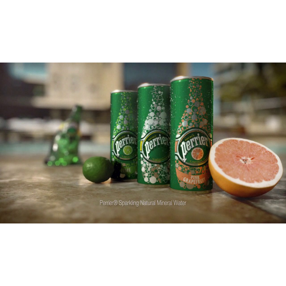 [CARTON] PERRIER Original Sparkling Mineral Water 330ML X 24 (CAN)