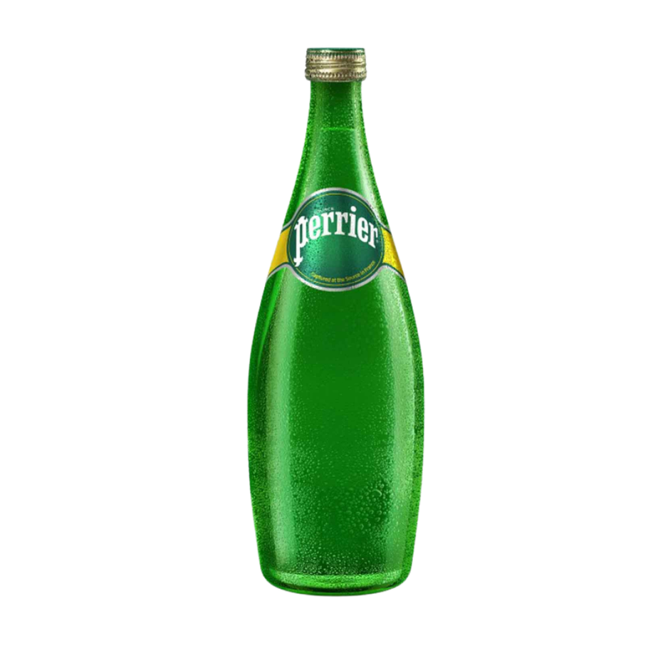 PERRIER Original Sparkling Mineral Water 750ML X 12 (GLASS)