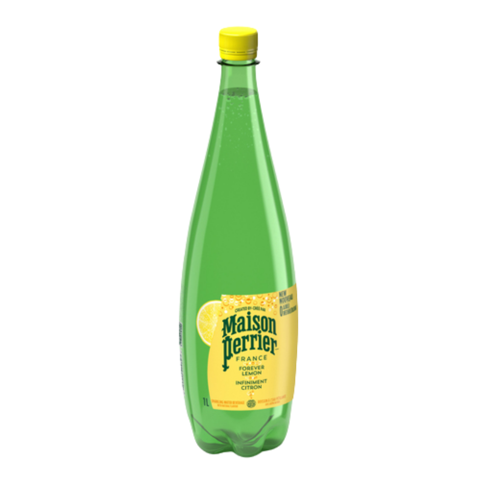 [CARTON] MAISON PERRIER Lemon Sparkling Mineral Water 1L X 12 (BOTTLE)