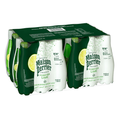 [CARTON] PERRIER Lime Sparkling Mineral Water 500ML X 24 (PLASTIC BOTTLES)