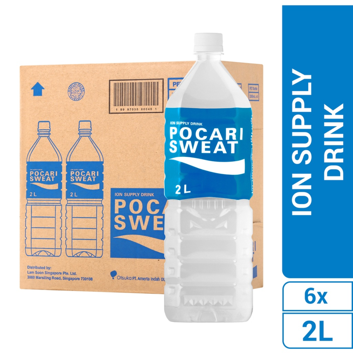 POCARI SWEAT 2L X 6 (BOTTLE)