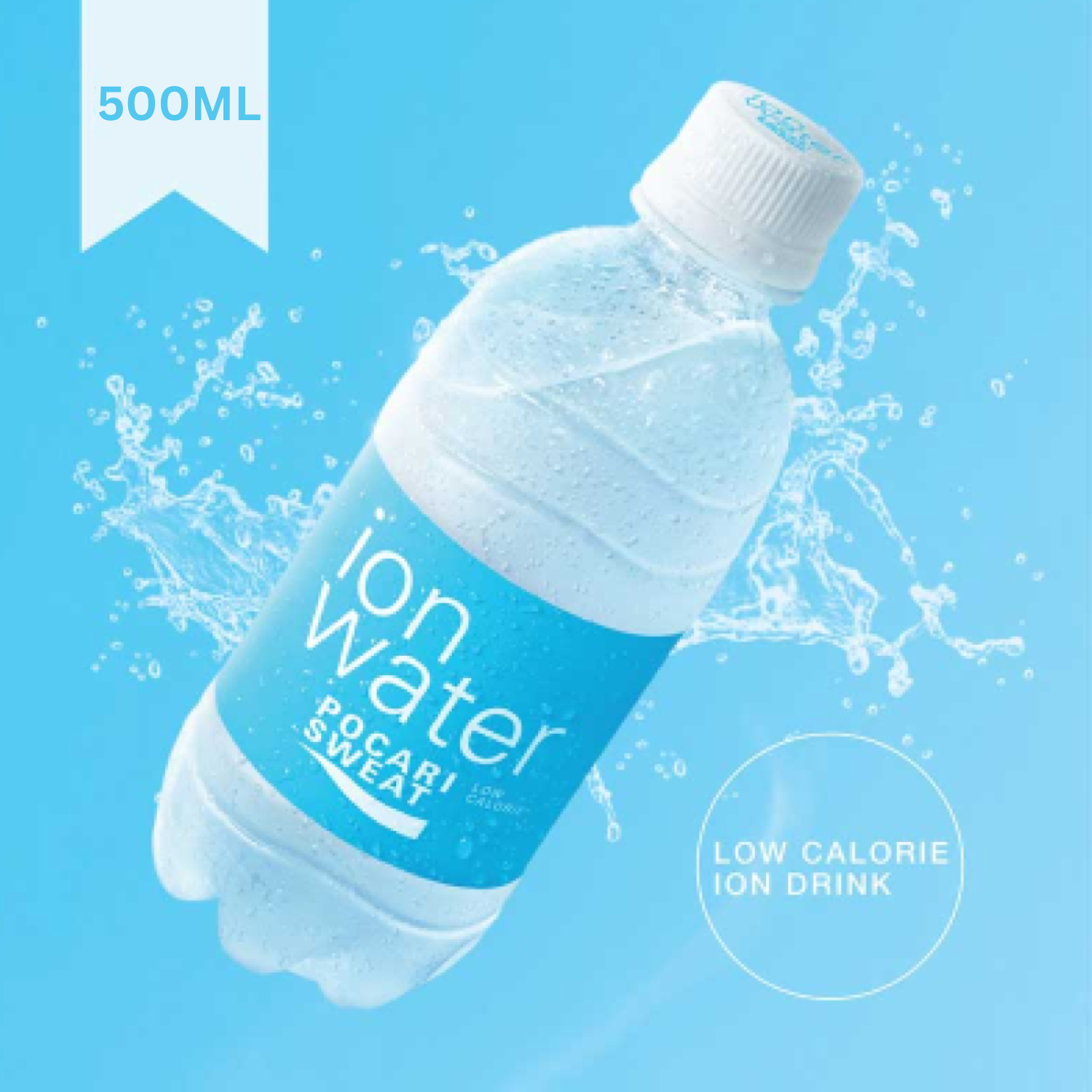 POCARI SWEAT ION Water 500ML X 24 (BOTTLE)