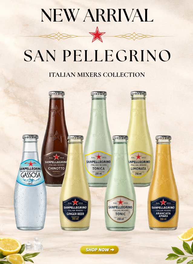 San Pellegrino Italian mixers drinks new arrival sparkling beverages for sale online.