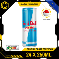 [CARTON] REDBULL SUGAR FREE 250ML X 24 (CAN)