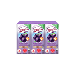 RIBENA Blackcurrant Less Sweet 200ML X 24 (TETRA)