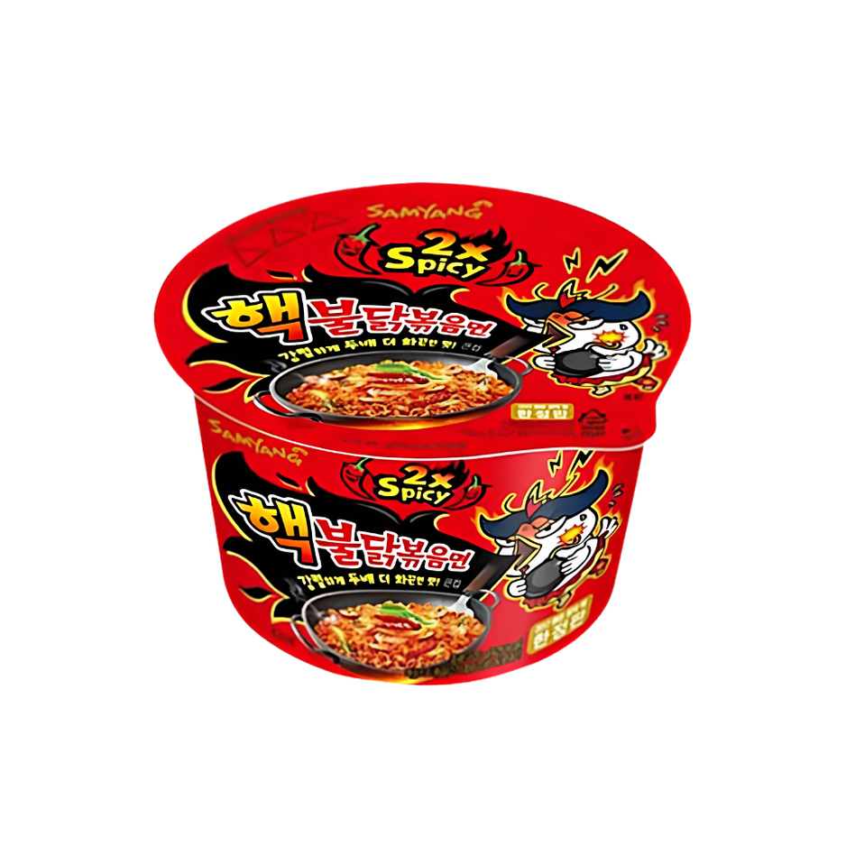 [TRIPLE PACK]  SAMYANG Hot Double Spicy Chicken Ramen 105G X 3 (BOWL)
